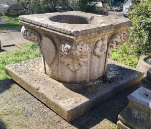 Venetian marble well